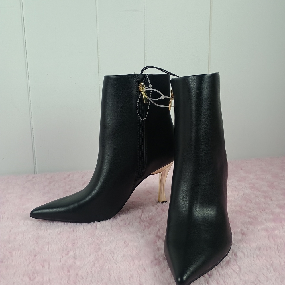 Nine West Black Heeled Boots